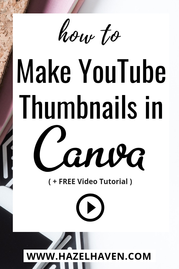 How To Make Youtube Thumbnails With Canva 2019 Lindsey Hazel