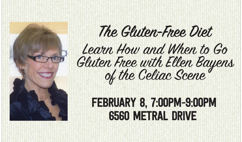 Sold-Out  Talk @ Nanaimo: The Gluten-Free Diet with Ellen Bayens