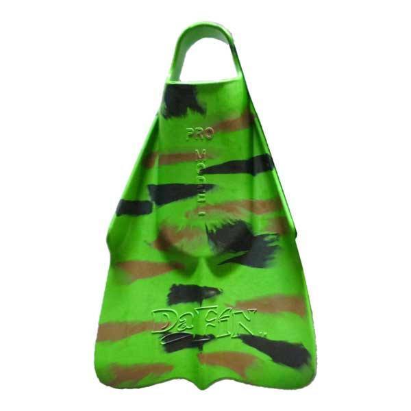 Zak Noyle 11-12 Green Camo DaFin Swim Fins All Colors and Sizes Large 