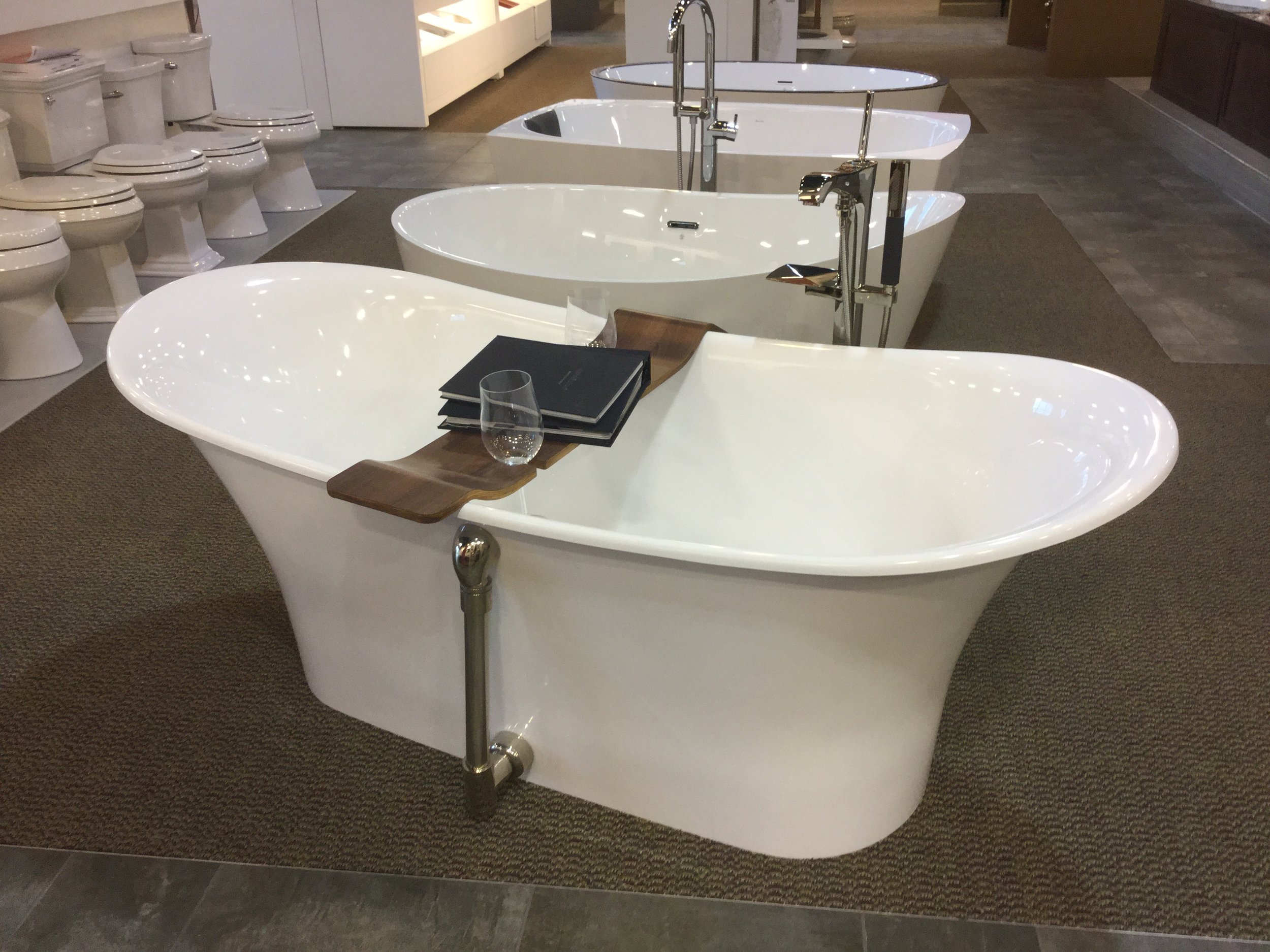 Kitchens and Baths by Briggs not only has top-notch customer service, but you can actually sit in these beauties.