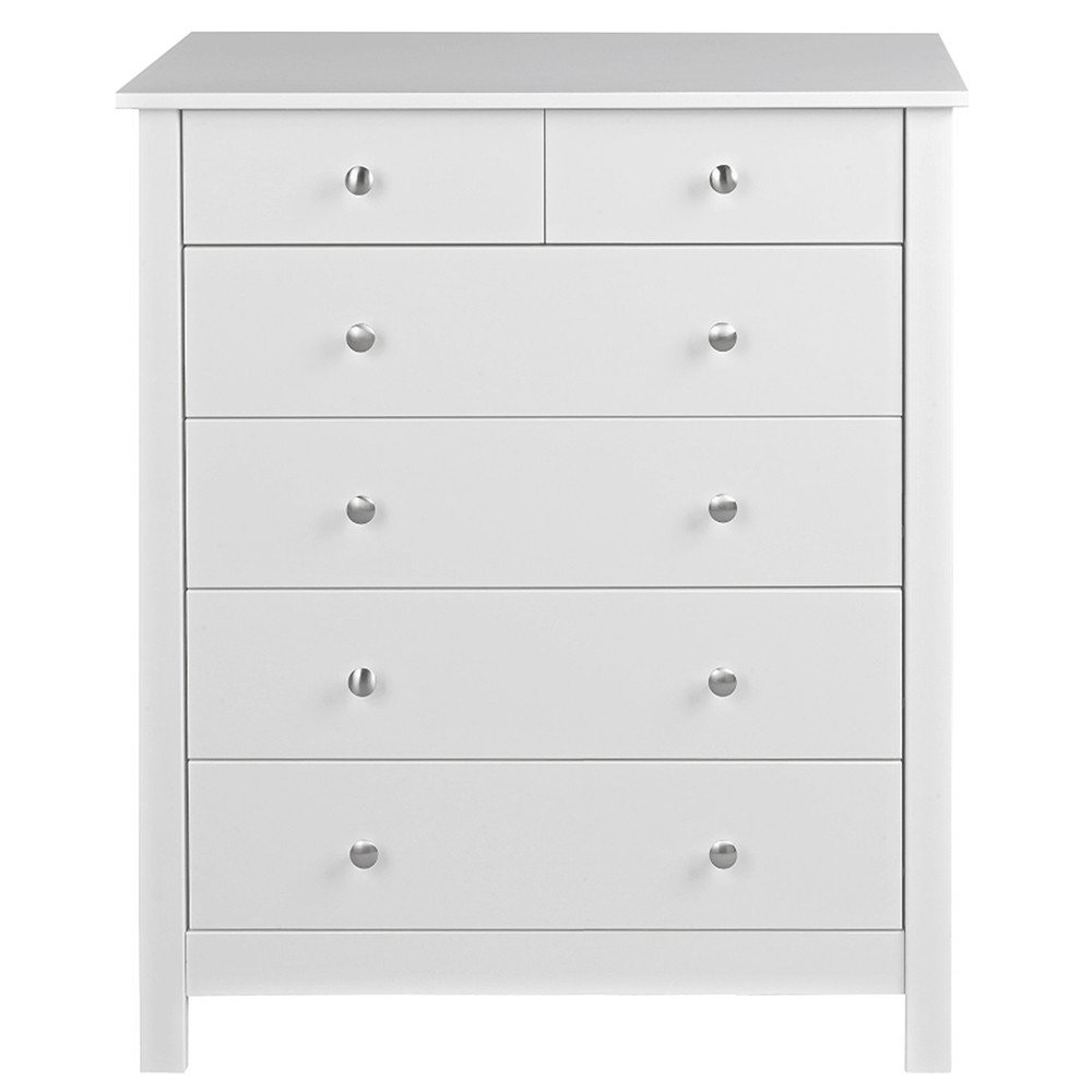 Furniture To Go Florence 4 2 Chest In White Etrading1 Co Uk