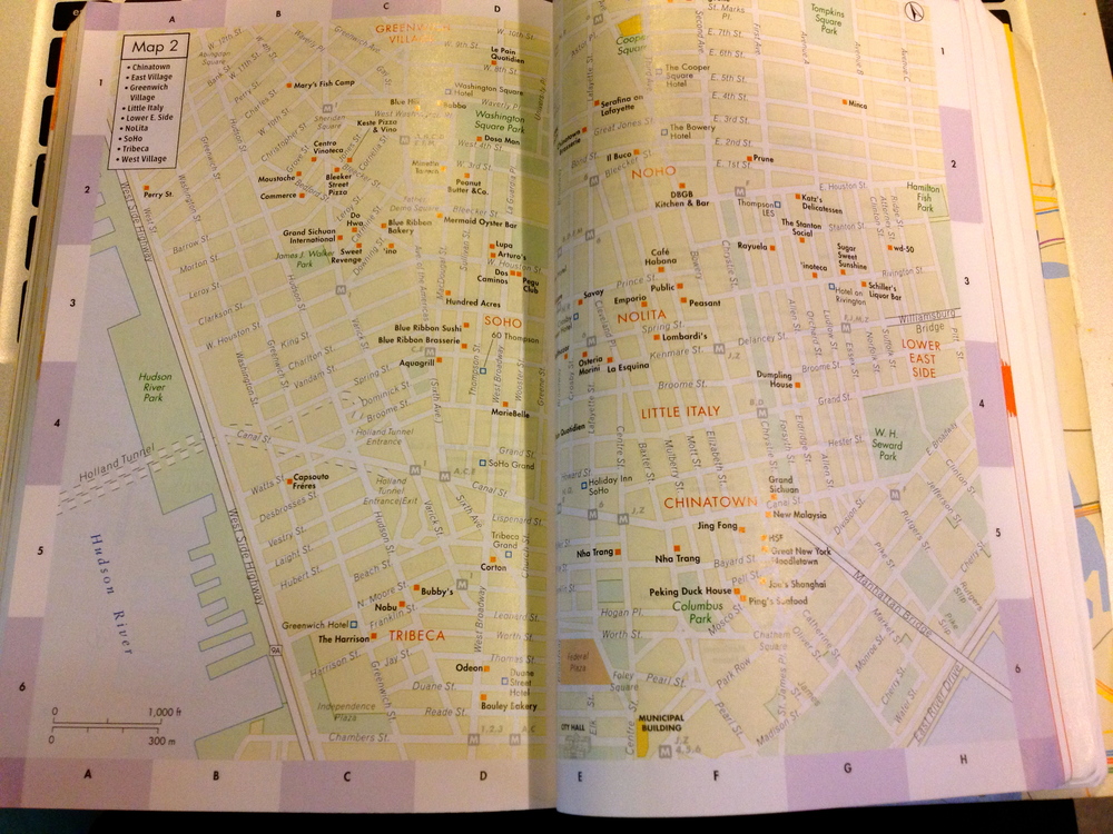 Map of Chinatown, West Village, Greenwich Village and more