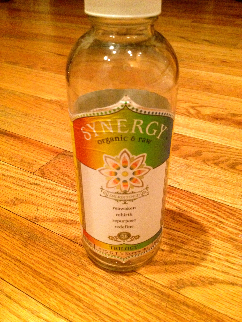 My go-to Kombucha brand is GT. I've tried every other brand out there, and nothing compares to the sweet/spicy/pungent fizz of the Synergy drinks.