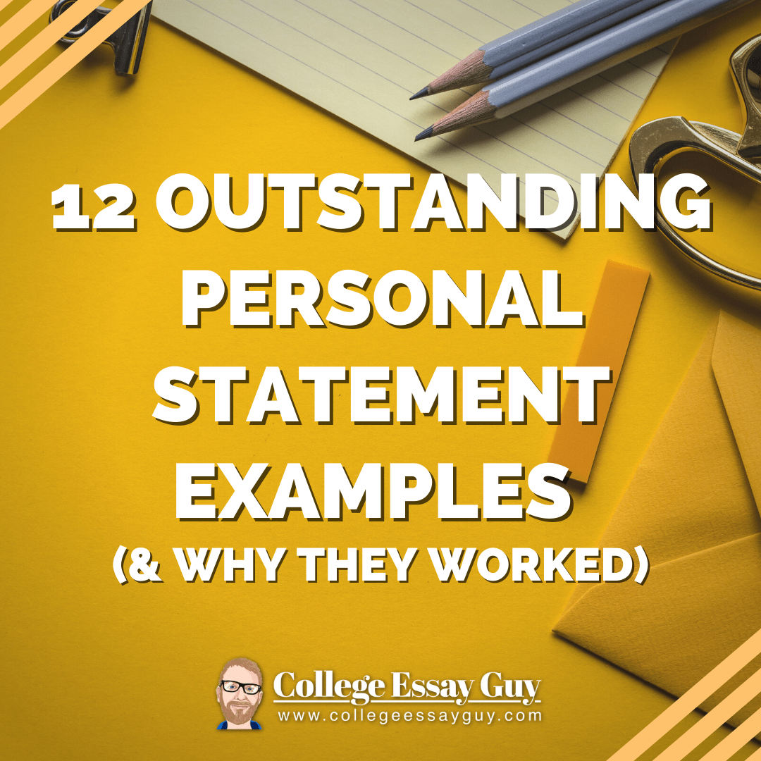 how to write a personal statement for university examples