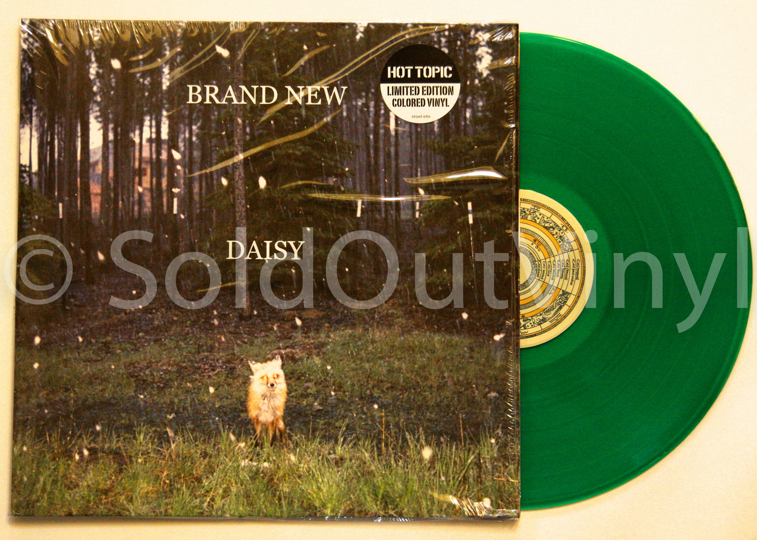 Brand New - Daisy - Green Vinyl (2014) - Nasdisc Vinyl Marketplace