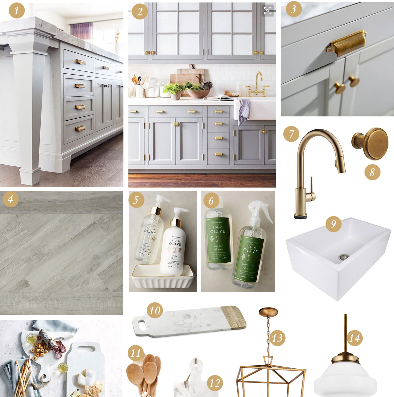 Ideas for Kitchen Counter Styling - Decor Gold Designs
