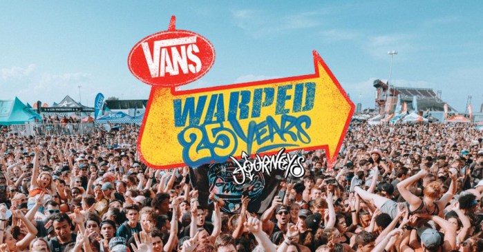 warped tour 25th anniversary
