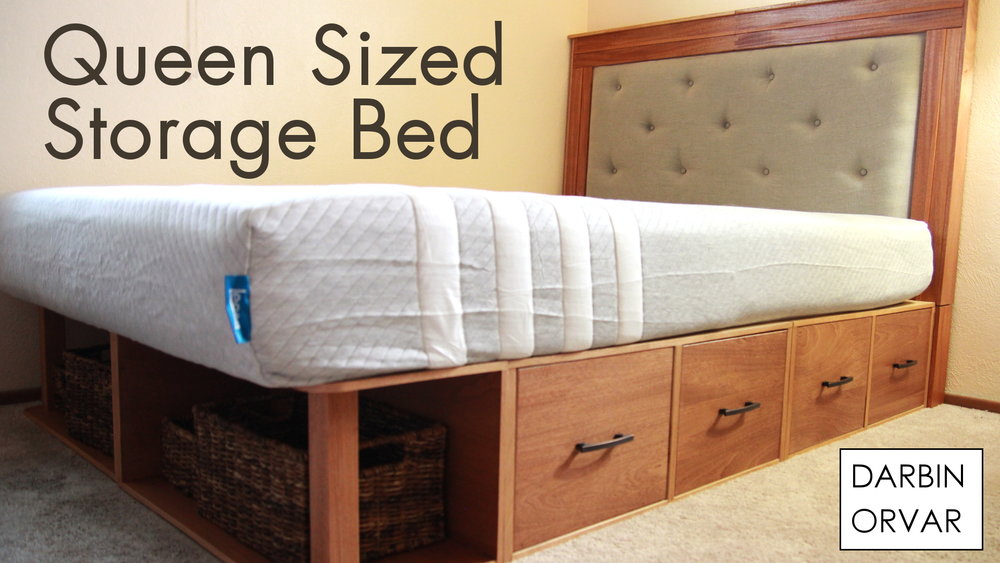 How To Build a Queen Size Modular Bed — Darbin Orvar