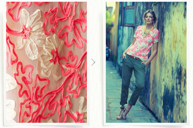 You can get the look for yourself; this top is still at Anthropologie & now on sale!