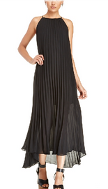 Pleats in the form of a fab LBD