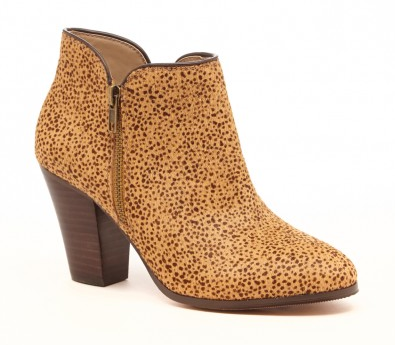 My leopard weakness coming full circle... The Chelsea Bootie in Tan