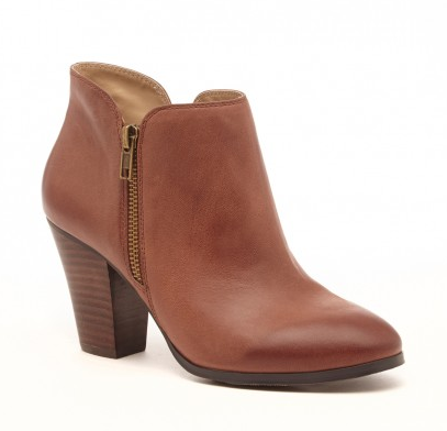 This "Bourbon" color is the PERFECT shade of tan... The Chelsea Bootie in Bourbon