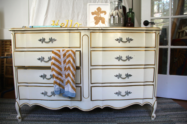 French Provincial Design From Every Angle Cream Gold Dixie