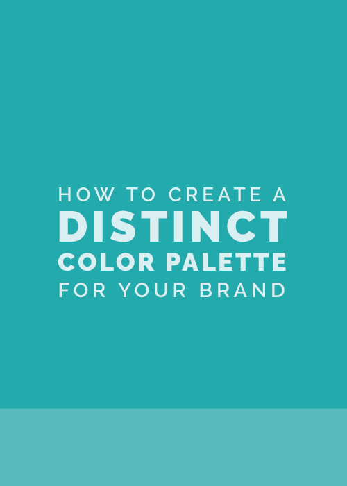 How To Create A Distinct Color Palette For Your Brand