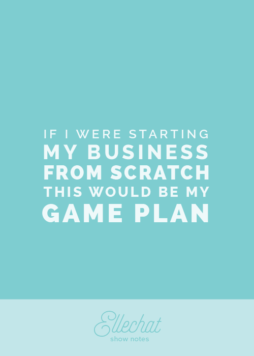 If I Were Starting My Business from Scratch, This Would Be My Gameplan