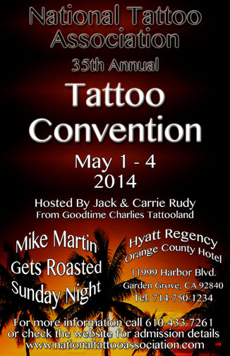 National Tattoo Association Convention 2014 — LuckyFish, Inc. and Tattoo  Santa Barbara