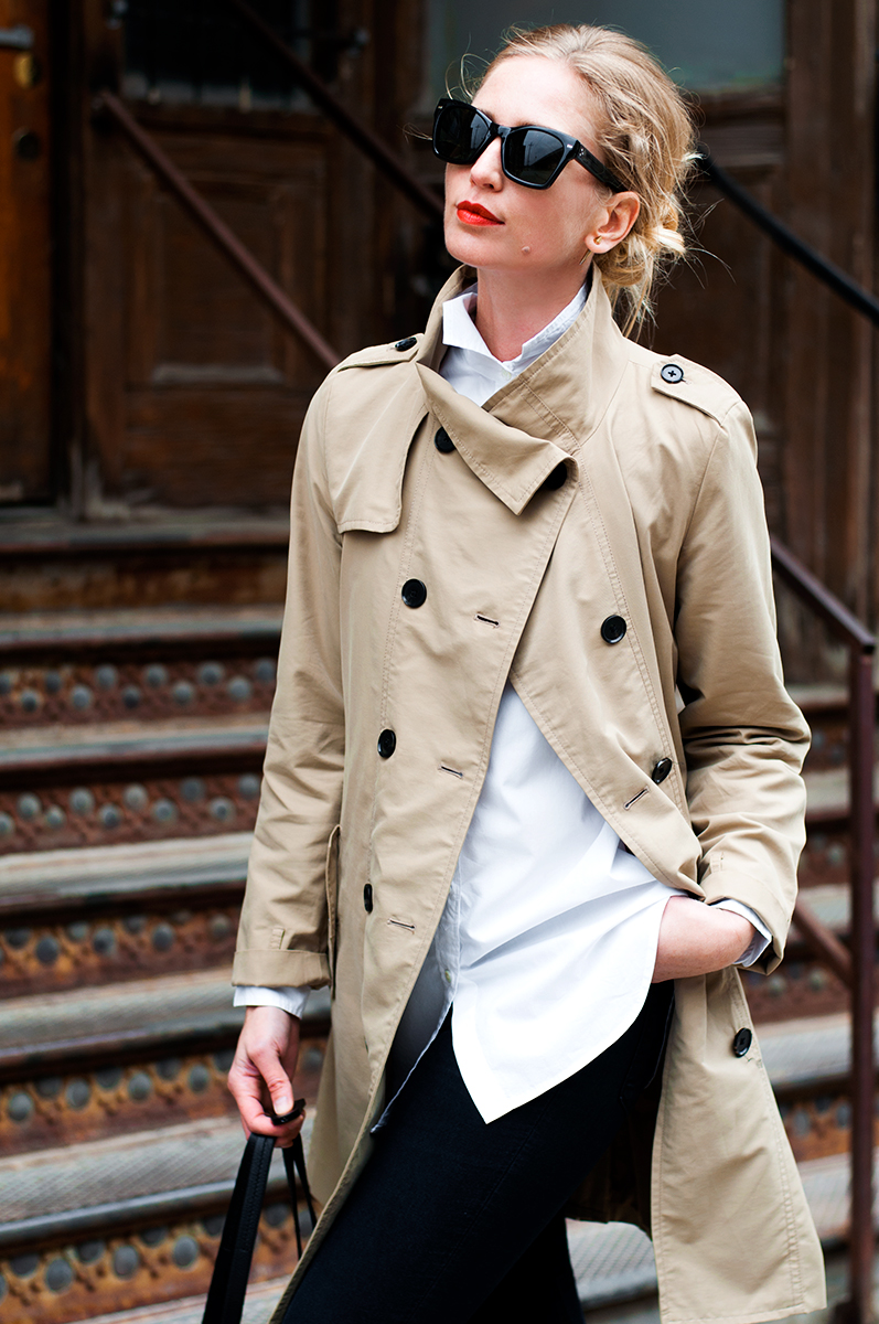 Unstructured Trench Coat, Blogger Style Spring 2015