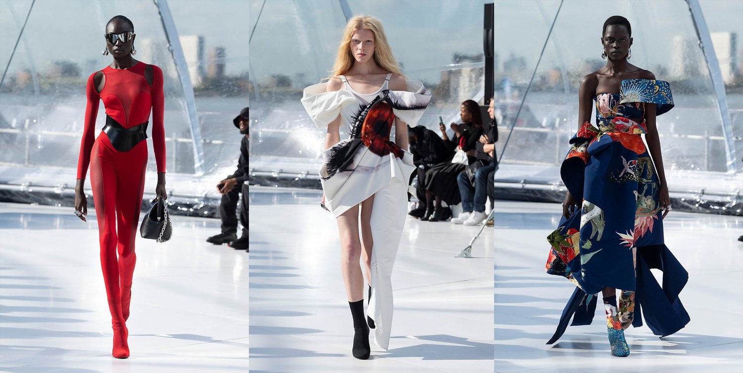 Alexander McQueen Ready-To-Wear Spring/Summer 2023 during London