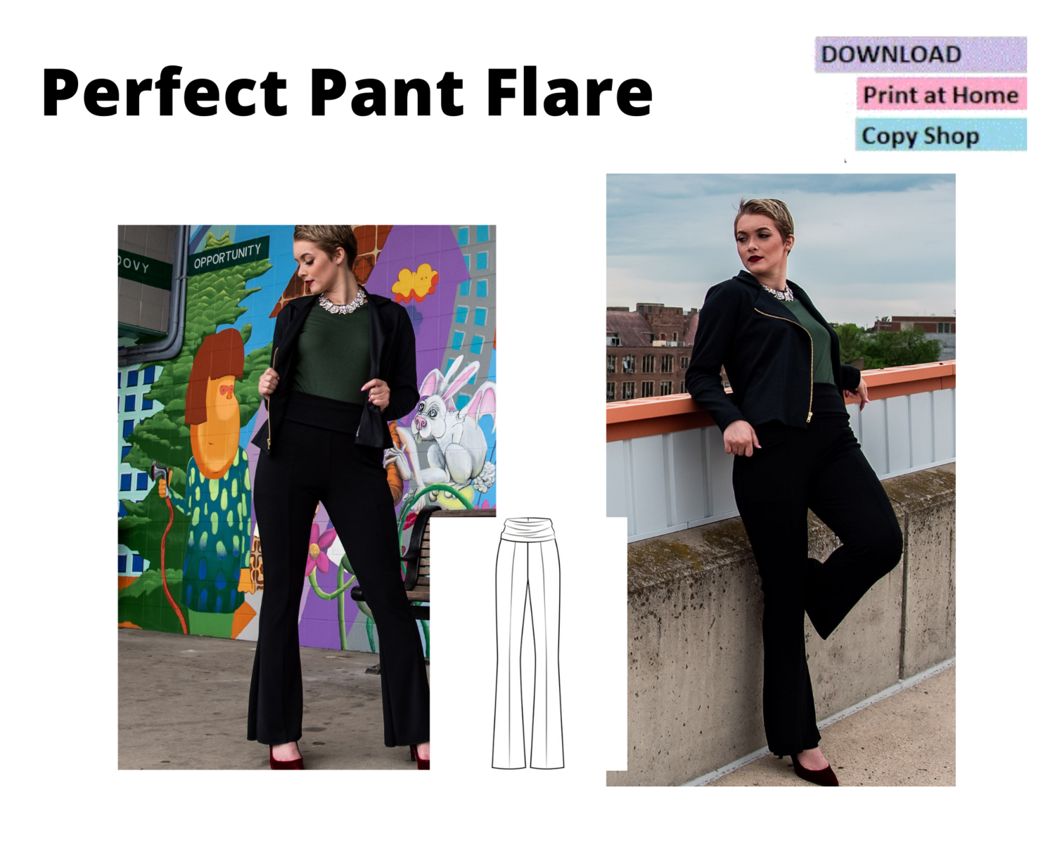 Perfect Pant Flare — Christine Jonson Sewing Patterns