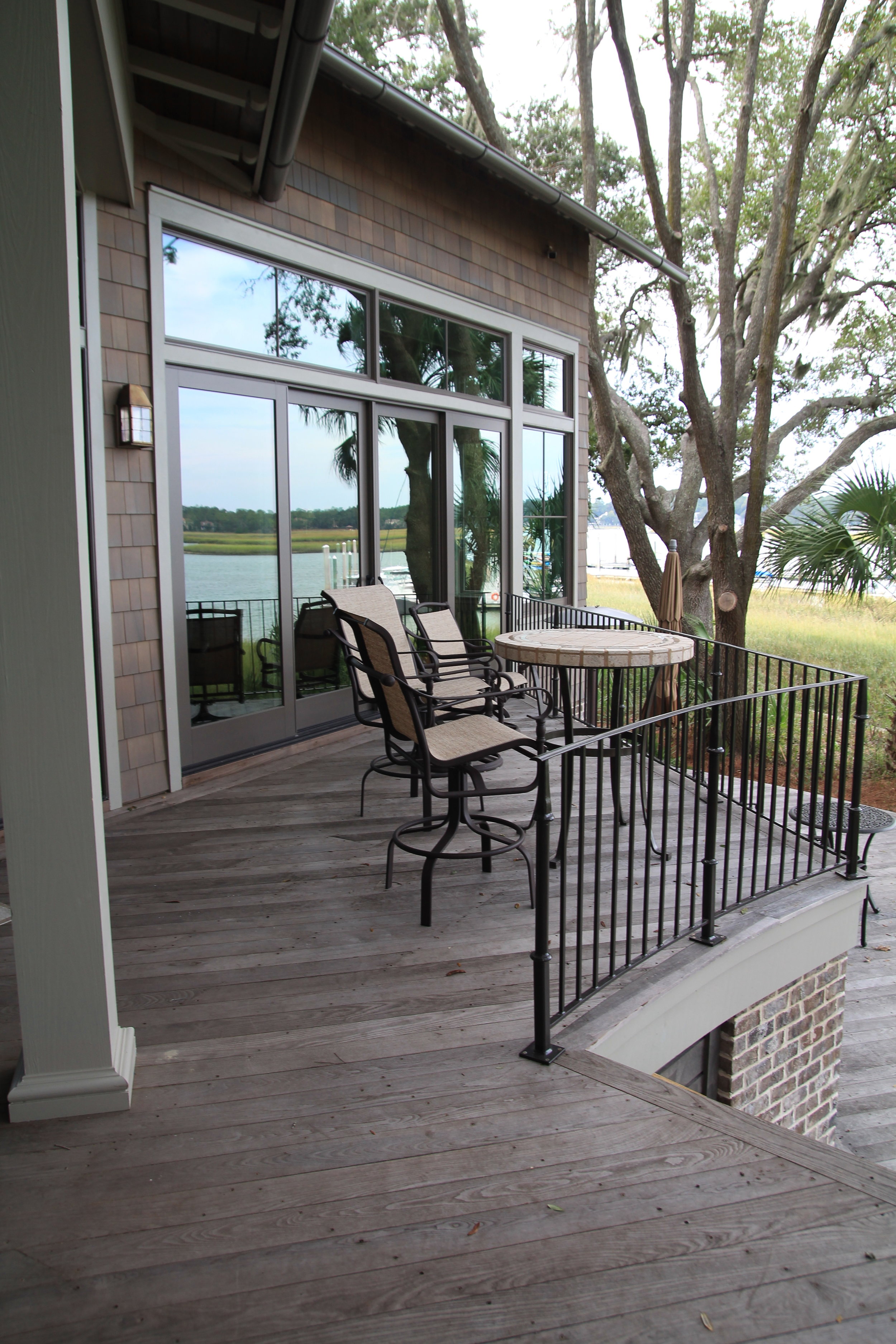  What a lovely deck, the perfect place to enjoy the view and a cup of coffee! 