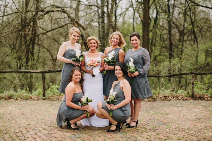 bridesmaids getting ready by meredith washburn photography