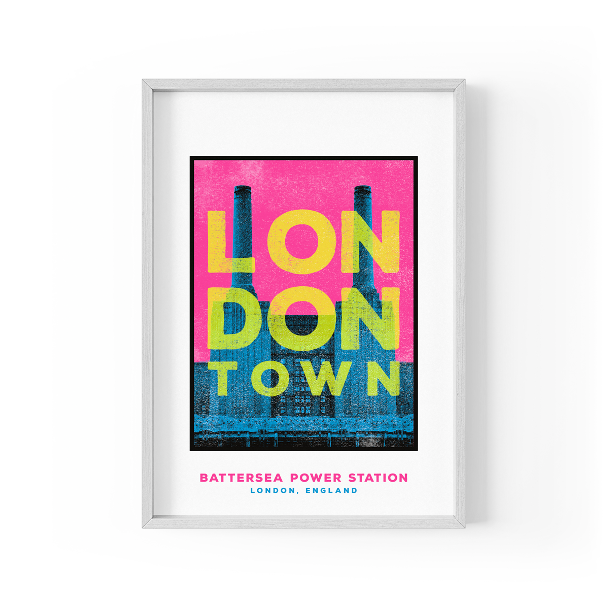 Art Print of the Iconic Battersea Power Station | Framed Prints Available | JANDO