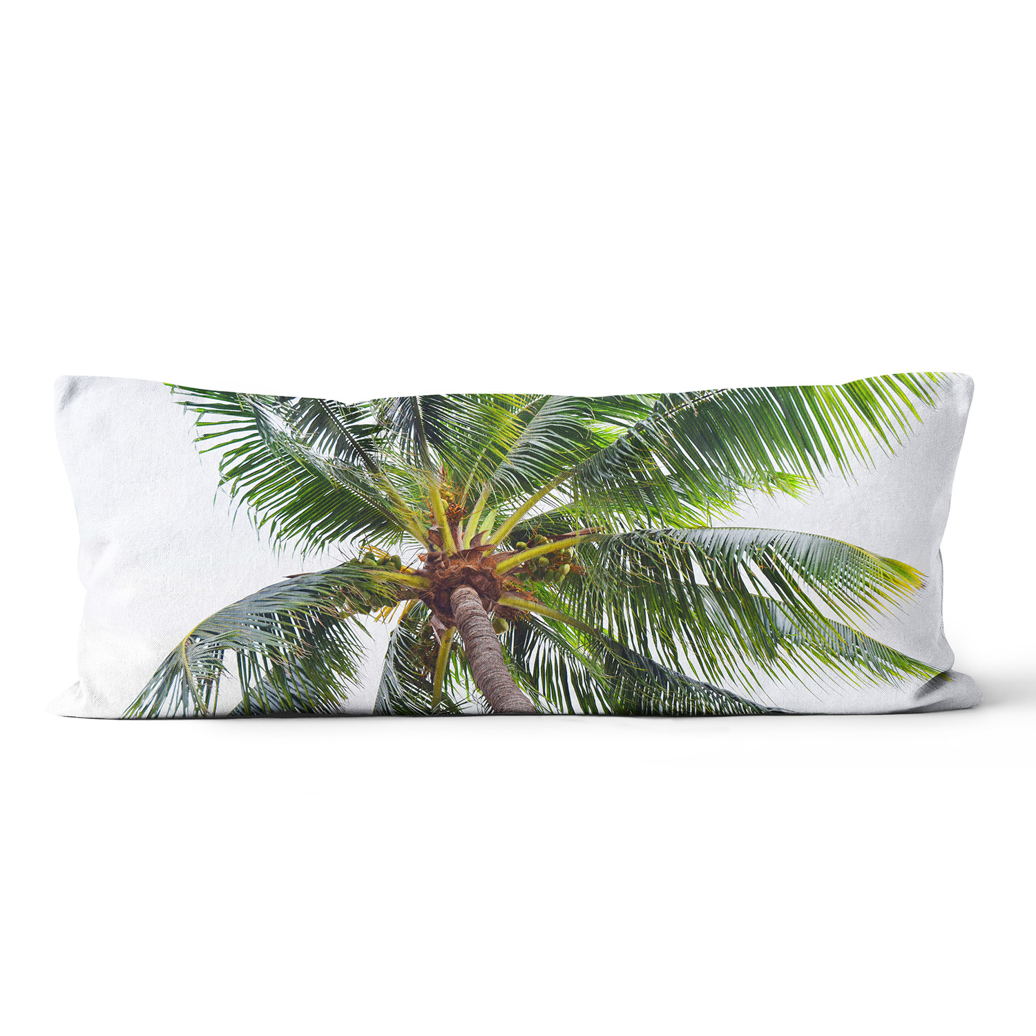 Caribbean Palm Body Pillow Beach Surf Decor By Nature City Co