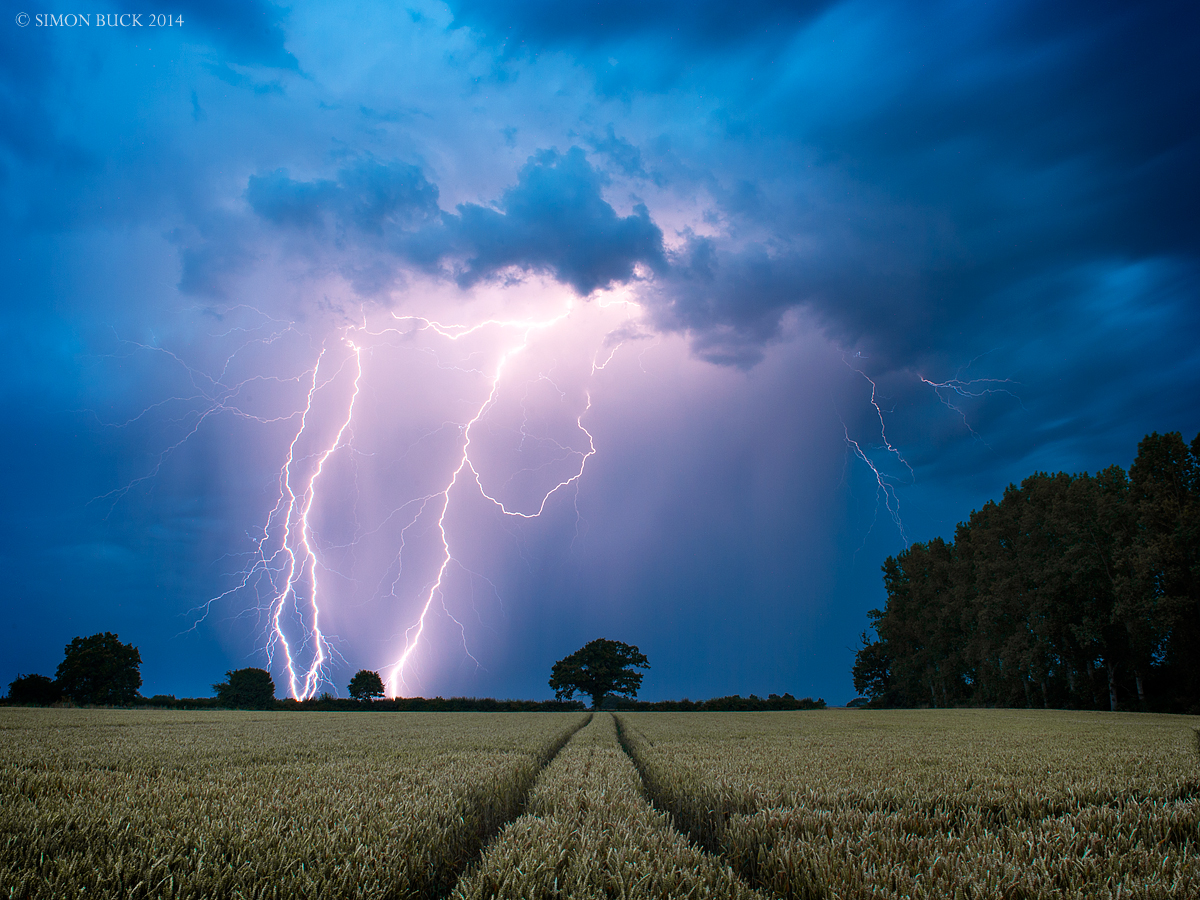 Lightning Storm Photography, Norfolk UK