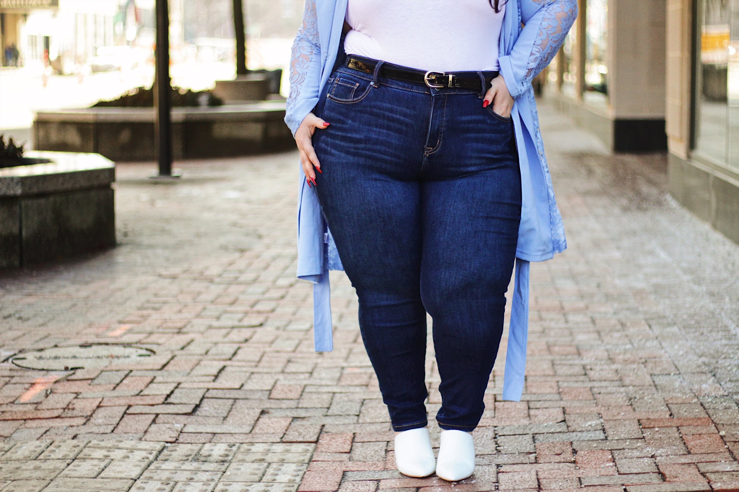 plus size in jeans