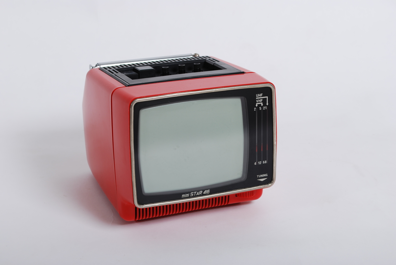 Portable television mini STAR 416, 80's USSR — Flux Vintage