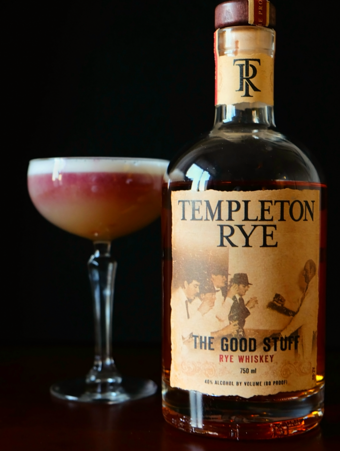 Templeton Rye with New York Sour