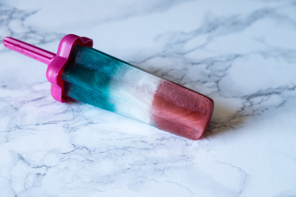 Red, White and Boozy Popsicles