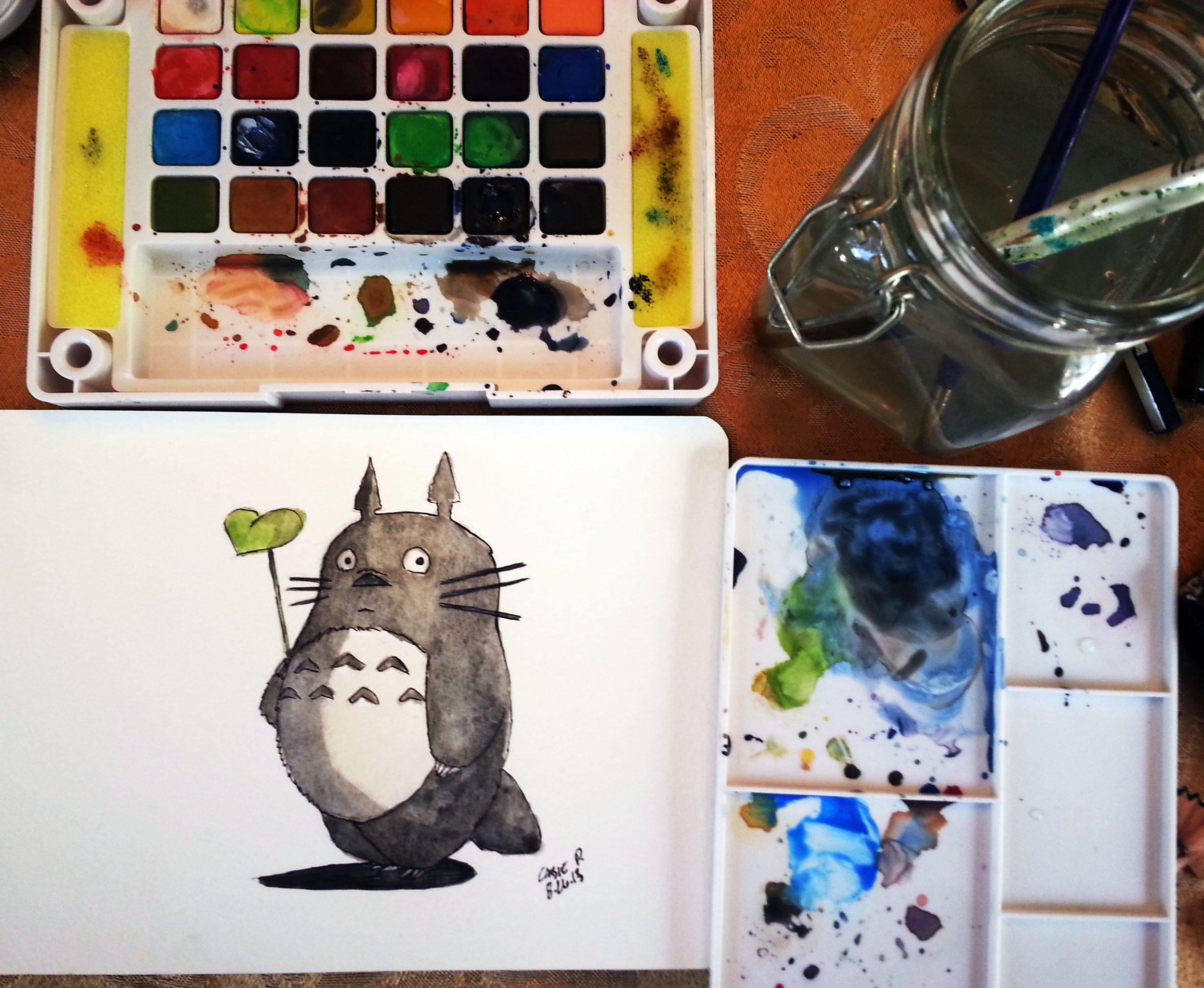 Totoro Watercolor