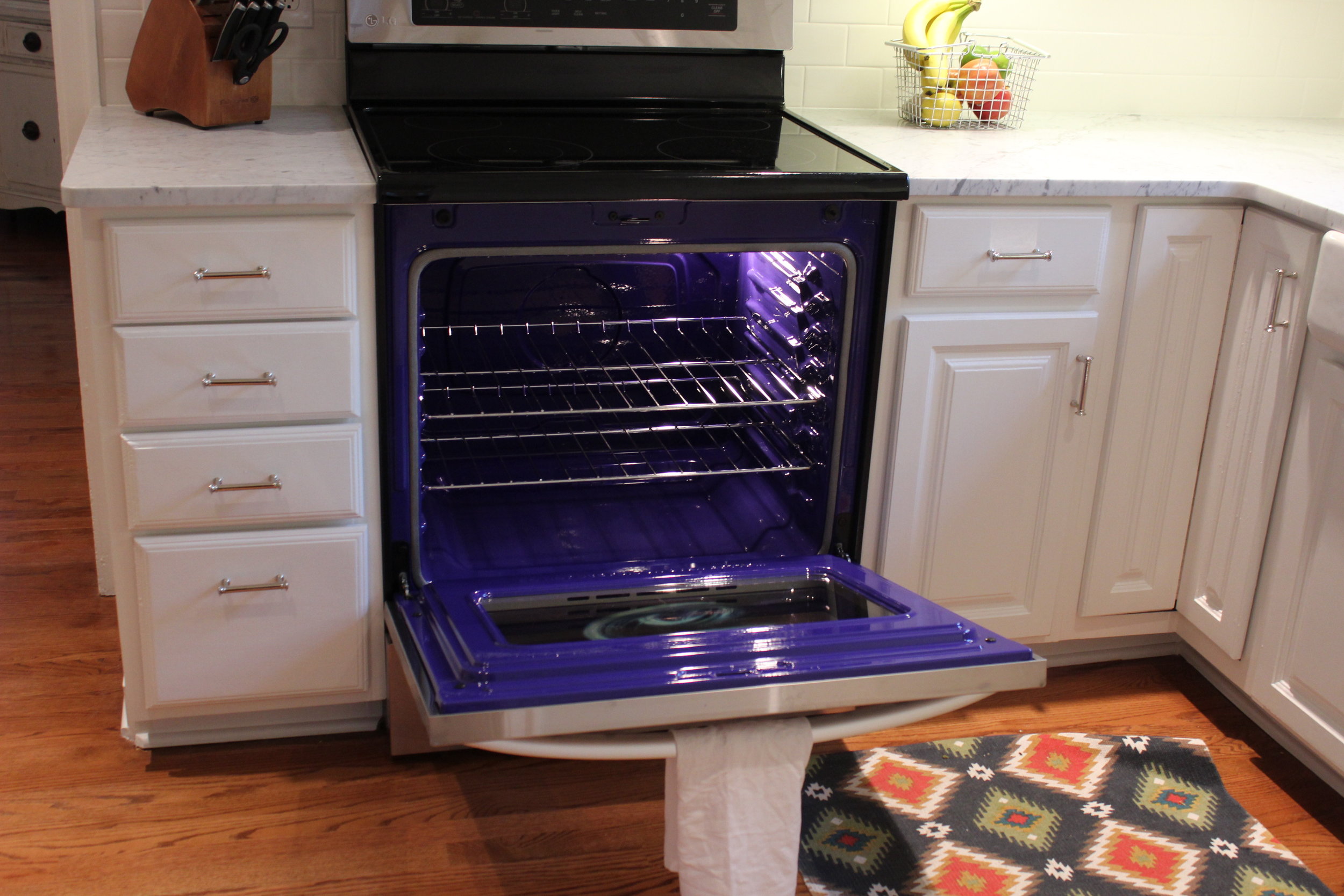 LG blue oven