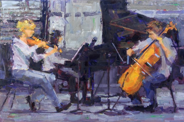Image result for piano trio painting