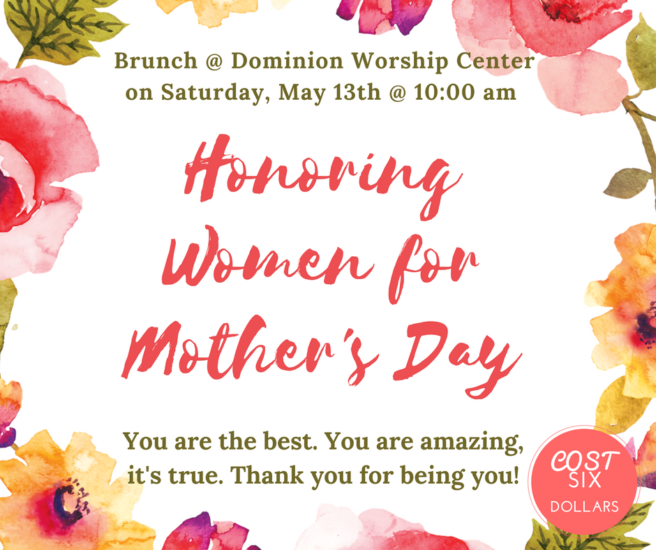 Orship Center Mothers Day Hortson