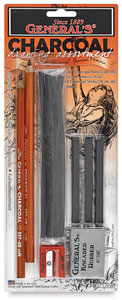 Charcoal White Pencils - Set of 2 — Edge Pro Gear