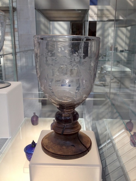 New Bremen Glass Manufactory - Goblet, 1791.