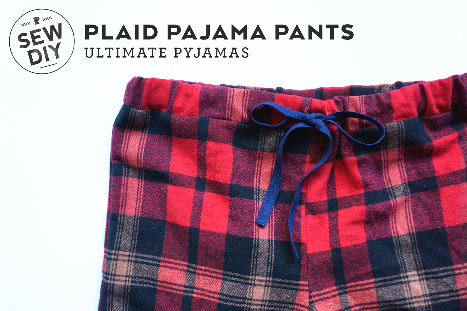 DIY Easy Knit Pajama Pants