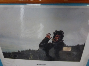 Christopher McCandles before he died in the Alaskan Wilderness.