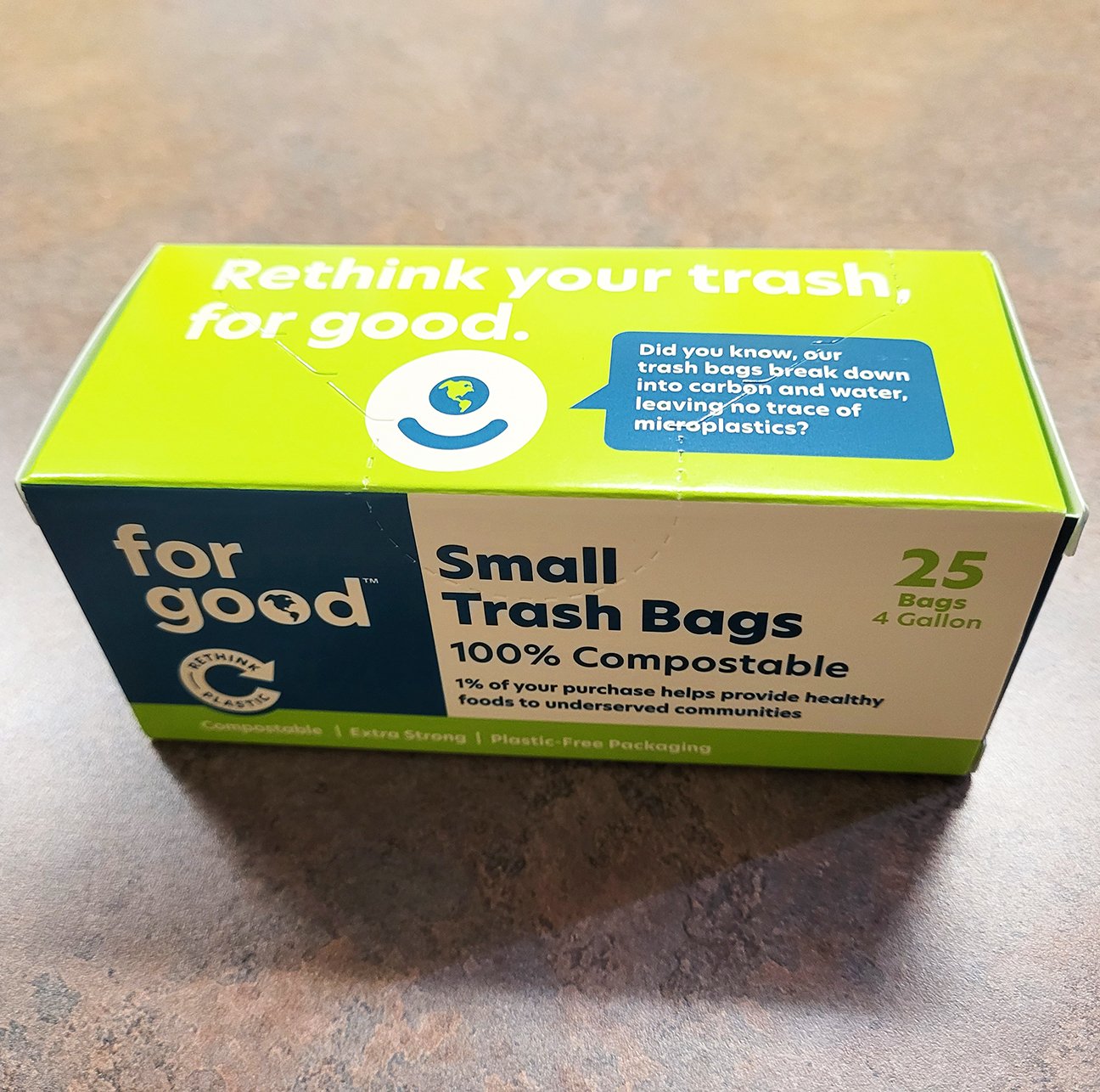 My box of garbage bags reminds you when you're almost out. Neat. : r /mildlyinteresting