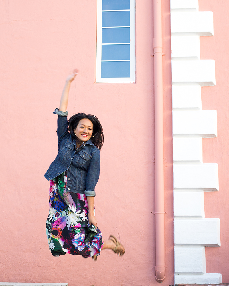  My travel partner in crime has the best hops! Floral Maxi by Luxury Gifts Bermuda 