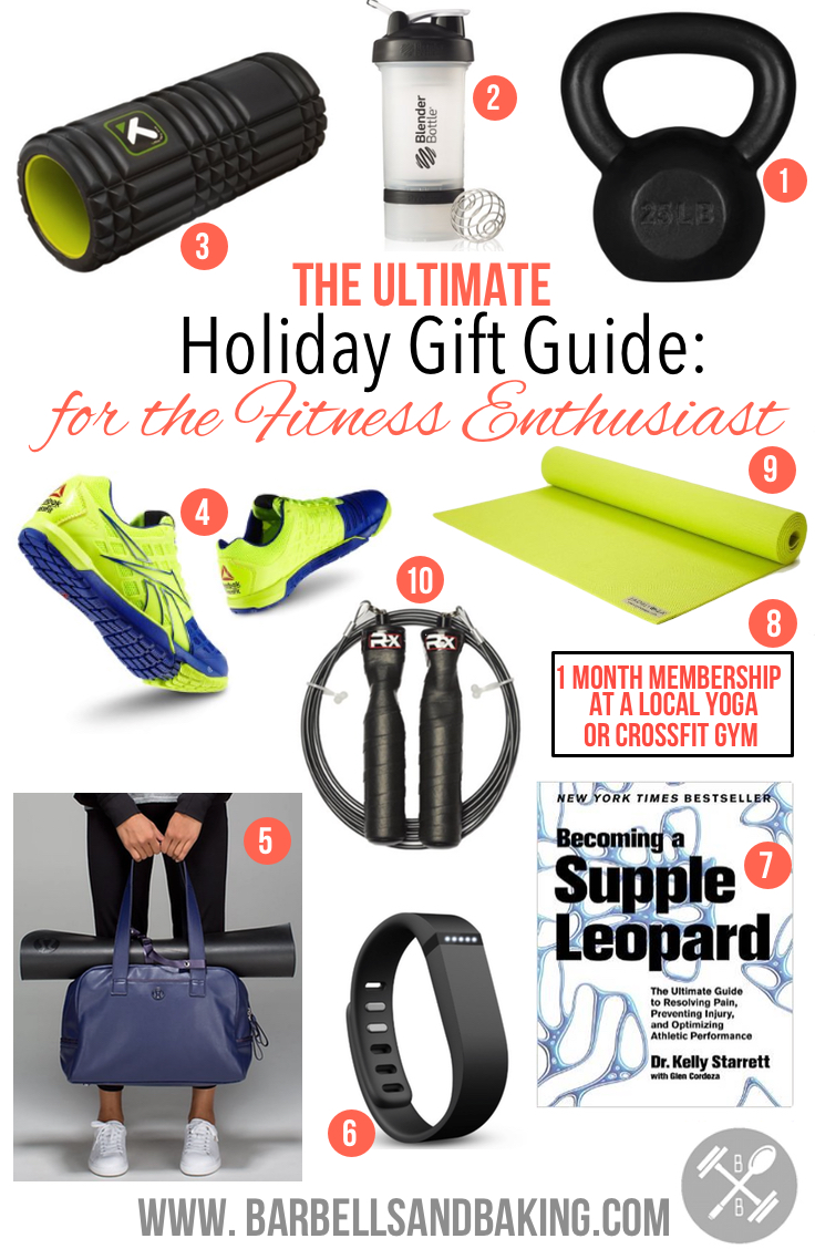 BarbellsAndBaking 2014 Gift Guide for the Fitness Enthusiast! Yoga -  CrossFit - Weightlifting - Running — Healthy Mama Space