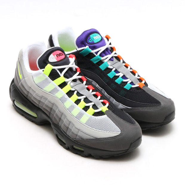 different color air max 95