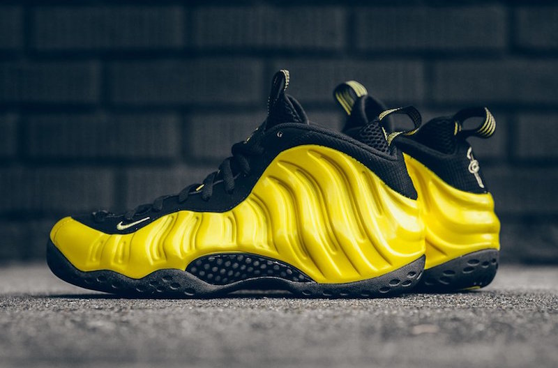 blue and yellow foamposites