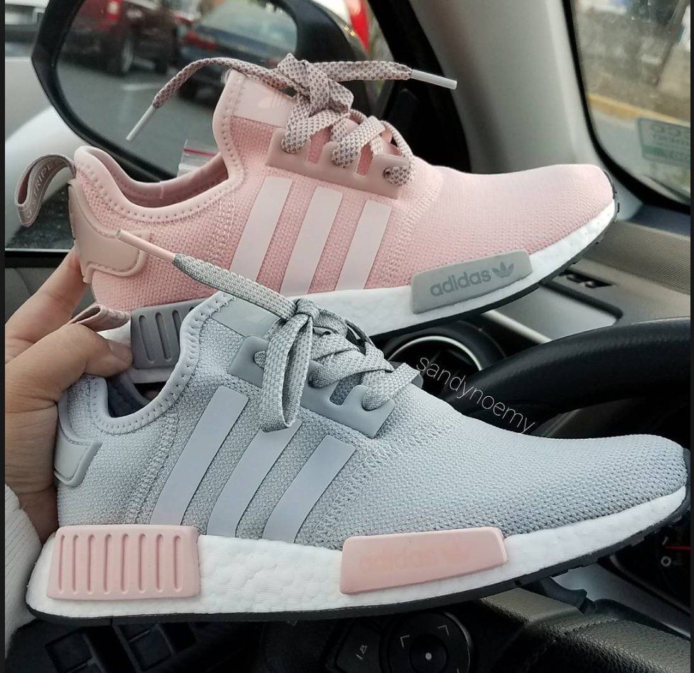 nmd blue and pink