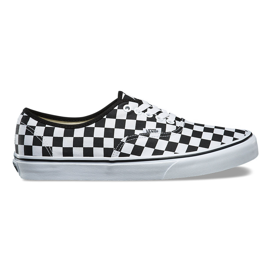vans authentic pro checkerboard black