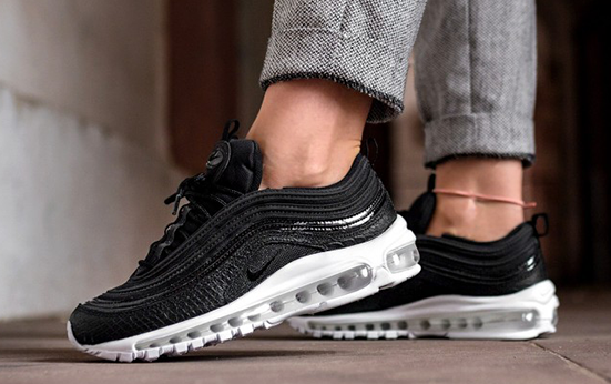 Nike Leather Air Max 97 Essential W in White Lyst