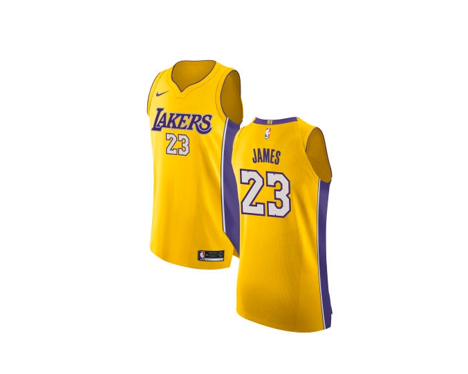 real lakers jersey