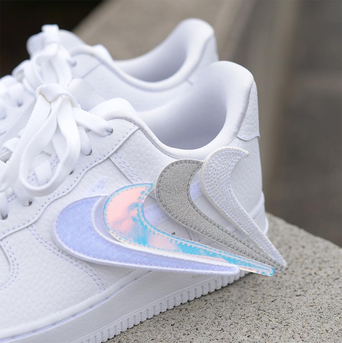 nike air force swoosh patches